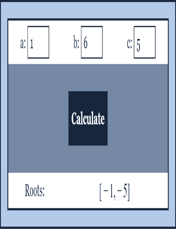 Quadratic Formula Calculator Function Calculator