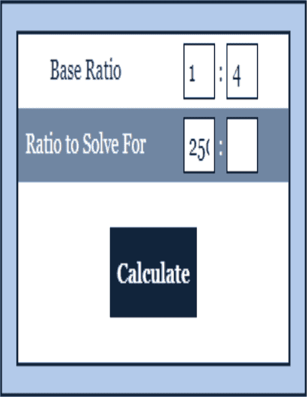 Ratio Calculator Factor Calculator