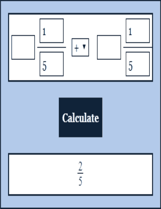 Adding Fractions Calculator Fraction Calculator