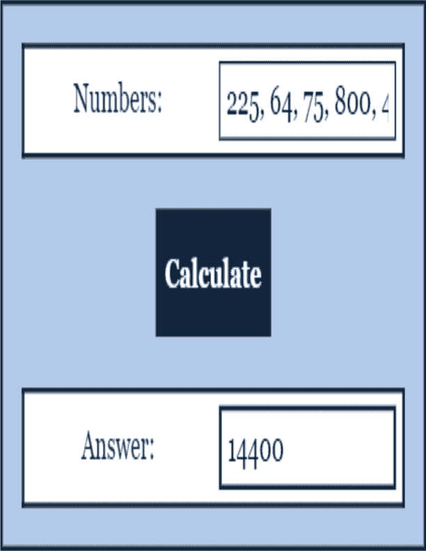 LCM Calculator Statistics Calculator
